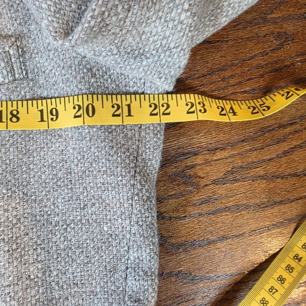Vintage Pendleton Tweed Blazer Elbow Patches Tan/Brown Wool‎ Sport Coat 42 Long